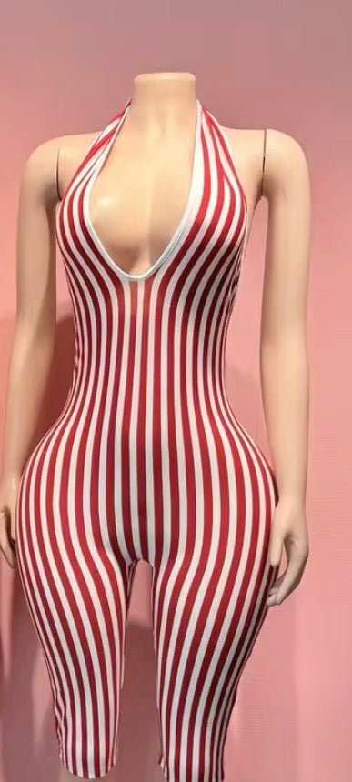 Raging Stripe Jumpsuit