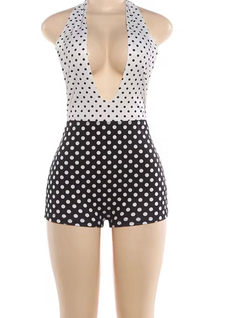 Polka Dot Romper
